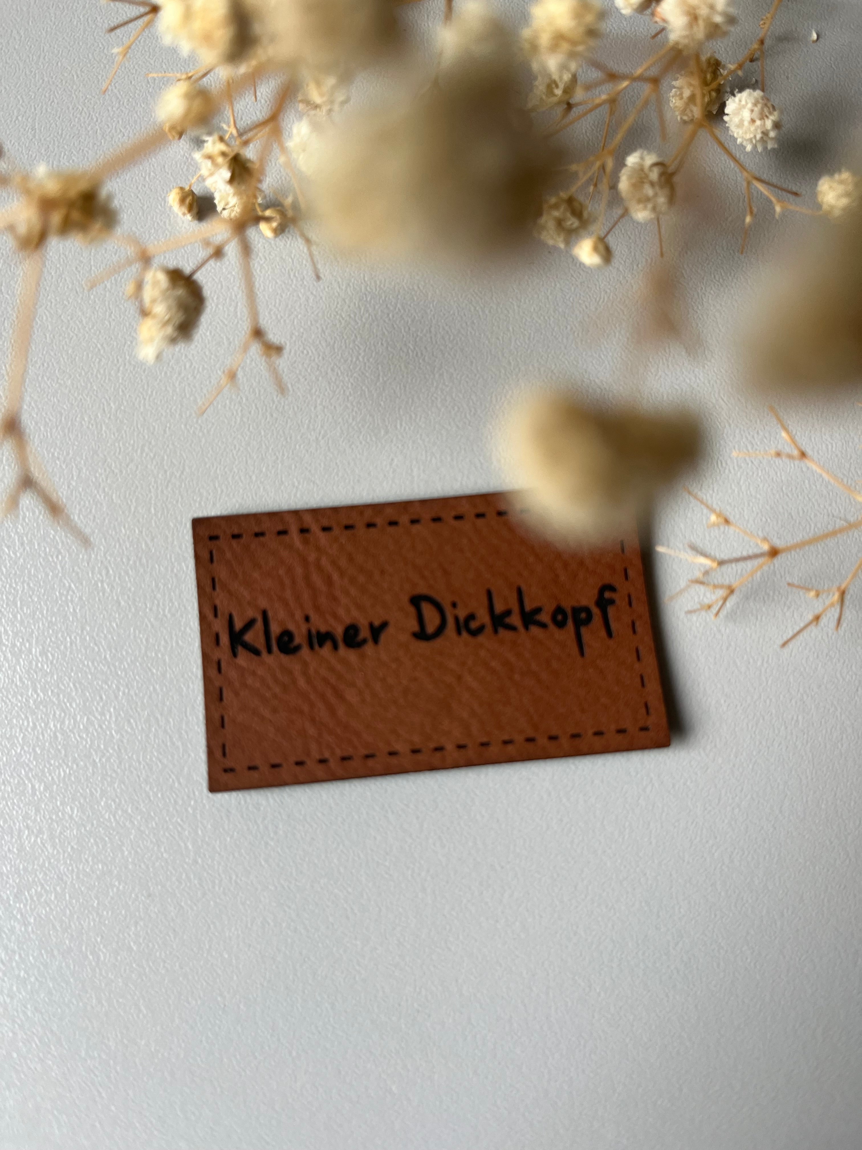 Kleiner Dickkopf Label